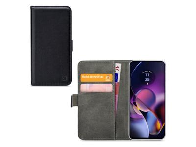 Mobilize Mobilize Classic Gelly Wallet Book Case Motorola Moto G54 Power Black