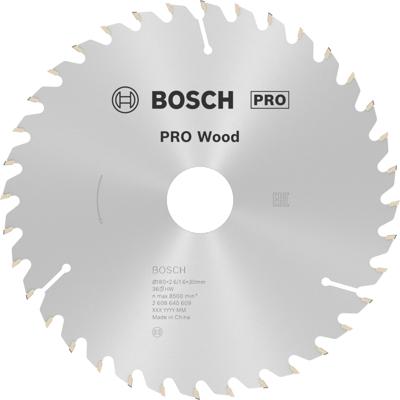 Bosch Accessoires Cirkelzaagblad Optiline Wood 180 x 30/20 x 2,6 mm, 36 1st - 2608640609