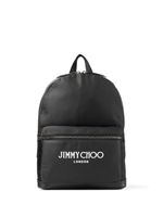 Jimmy Choo sac à dos à logo imprimé - Noir - thumbnail