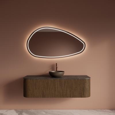 Badkamermeubelset Gliss Design Alluro 140 cm Castle Brown