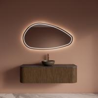 Badkamermeubelset Gliss Design Alluro 140 cm Castle Brown