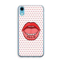 Yolo Denise: iPhone XR Transparant Hoesje