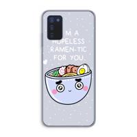 I'm A Hopeless Ramen-Tic For You: Samsung Galaxy A03s Transparant Hoesje