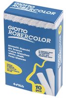 Giotto krijt Robercolor wit, doos met 10 krijtjes - thumbnail