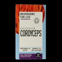 Mushrooms for Life Cordyceps bio 60 Capsules