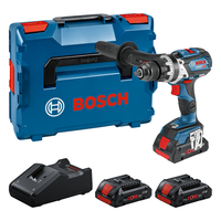 Bosch Blauw GSB 18V-110 C Professional | Accuschroef klopboormachine | 3x 18V ProCore 4.0Ah Li-Ion in L-Boxx - 0615A5002X