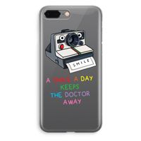 Smile: iPhone 8 Plus Transparant Hoesje