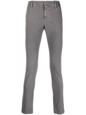 DONDUP pantalon skinny à effet délavé - Gris