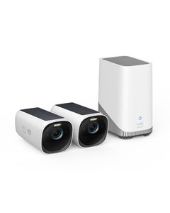 Eufy EufyCam 3 Duo Pack + HomeBase 3 IP-camera Zwart