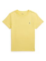 POLO RALPH LAUREN KIDS t-shirt en coton à logo brodé - Jaune