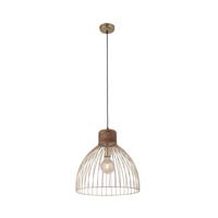 Just Light HanglampAlami bruin messing - 11489-60