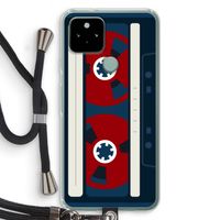 Here's your tape: Pixel 5 Transparant Hoesje met koord