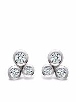 Pragnell puces d'oreilles Bubbles en or blanc 18ct ornées de diamant - Argent