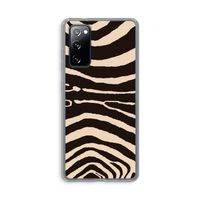 Arizona Zebra: Samsung Galaxy S20 FE / S20 FE 5G Transparant Hoesje