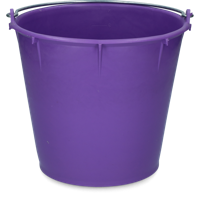 Emmer 7 l met beugel Paars