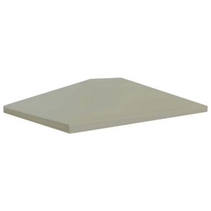 VidaXL Prieeldak 310 g/m² 4x3 m beige