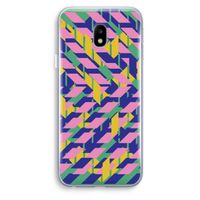 Skew Blush 1: Samsung Galaxy J3 (2017) Transparant Hoesje