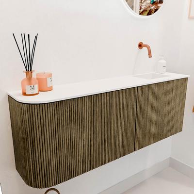 Toiletmeubel Mondiaz Joya | 111.6 cm | Meubelkleur Dusk | Faye wastafel Talc Rechts | Zonder kraangat(en) Toiletmeubel Mondiaz Joya | 111.6 cm | Meubelkleur Dusk | Faye wastafel Talc Rechts | Zonder kraangat(en)