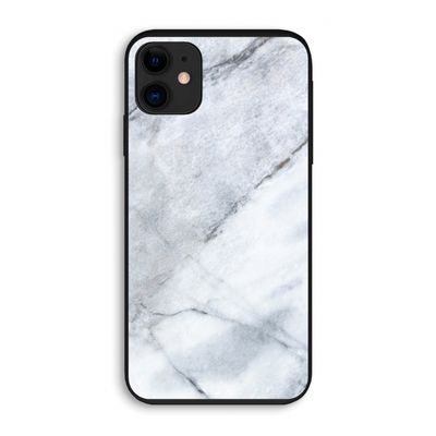 Witte marmer: iPhone 11 Biologisch afbreekbaar hoesje