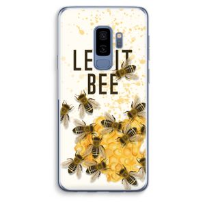 Let it bee: Samsung Galaxy S9 Plus Transparant Hoesje