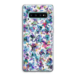 Hibiscus Flowers: Samsung Galaxy S10 Plus Transparant Hoesje