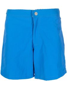 MC2 Saint Barth short de bain à étiquette logo - Bleu