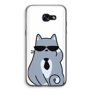 Cool cat: Samsung Galaxy A5 (2017) Transparant Hoesje