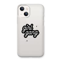 Girl Gang: iPhone 13 mini Transparant Hoesje
