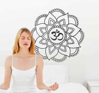 Mandala yoga shala wanddecoratie