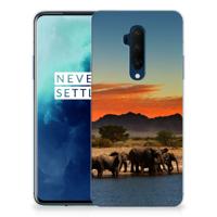 OnePlus 7T Pro | TPU Hoesje | Olifanten