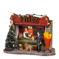 Fries market battery operated l16,5xb8xh12 cm - Luville