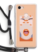 Surprise: Pixel 3 Transparant Hoesje met koord
