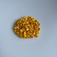 Minimarker onbedrukt donkergeel 100 stuk