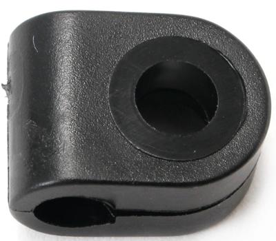 Monte Velo Kabelgeleider cable guide/mudguard stay clamp 16x12x5mm plas.b