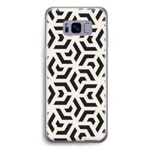 Crazy pattern: Samsung Galaxy S8 Plus Transparant Hoesje