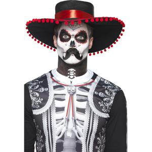 Day of the Dead Halloween schmink set El Senor - volwassenen - complete set