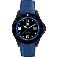 Ice-Watch Ice Steel Large Black Blue Horloge - thumbnail