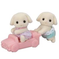 Sylvanian Families tweeling bloemen hangoor konijn 5737