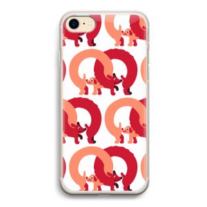 Dogs: iPhone 7 Transparant Hoesje