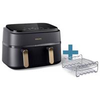 Philips Home NA352/04 Airfryer 9 l 2750 W BPA-vrij, Anti-aanbaklaag Zwart - thumbnail