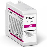 Epson Singlepack Vivid Magenta T47A3 UltraChrome Pro 10 ink 50ml - thumbnail