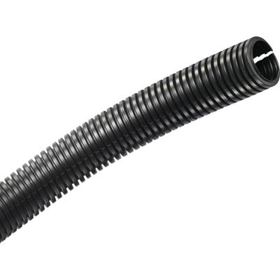 TRU COMPONENTS 1593174 TC-CRR24P203 Beschermslang (ribbelslang) Zwart 24.30 mm per meter