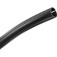 TRU COMPONENTS 1593174 TC-CRR24P203 Beschermslang (ribbelslang) Zwart 24.30 mm per meter
