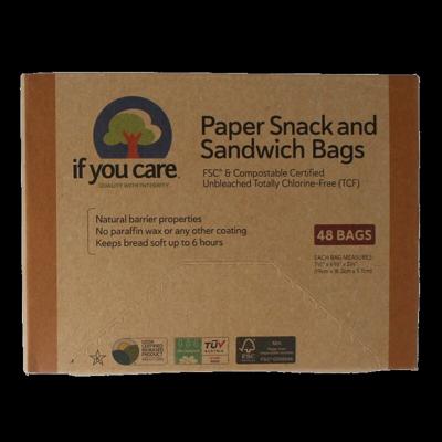 Snack en boterhamzakjes 48 Stuks