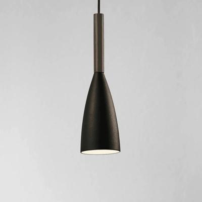 Hanglamp hout &apos;Pure 10&apos; zwart E27 10 cm DFTP