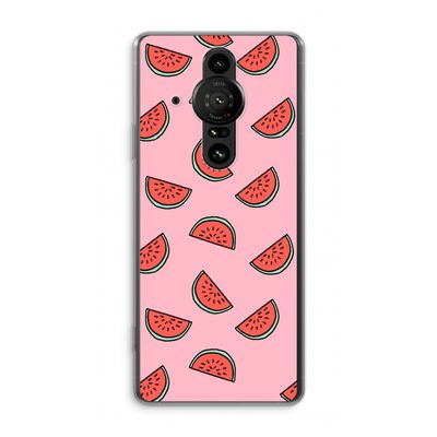 Watermeloen: Sony Xperia Pro-I Transparant Hoesje