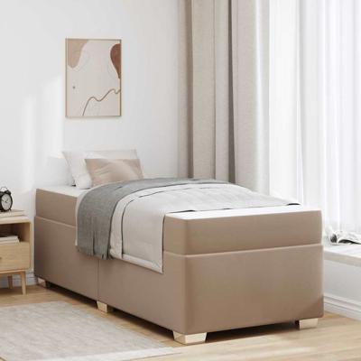 Bedframe Cappuccino 80 x 200 cm Kunstleer