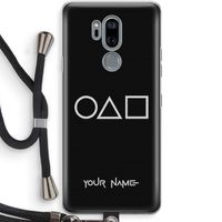 Squid Game: LG G7 Thinq Transparant Hoesje met koord