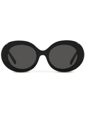 Dolce & Gabbana Eyewear lunettes de soleil à monture ronde - Noir