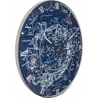 NeXtime 3165 wandklok Kwartswandklok Cirkel Blauw, Wit - thumbnail